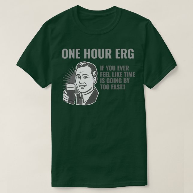 Camiseta Erg de una hora (Diseño del anverso)