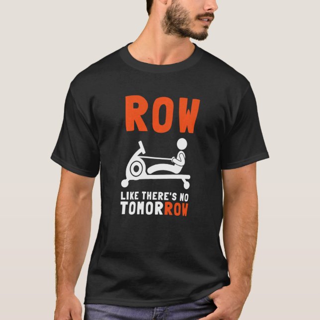 Camiseta Erg Ergometer Y Máquina De Ejercicio De Remolque W (Anverso)