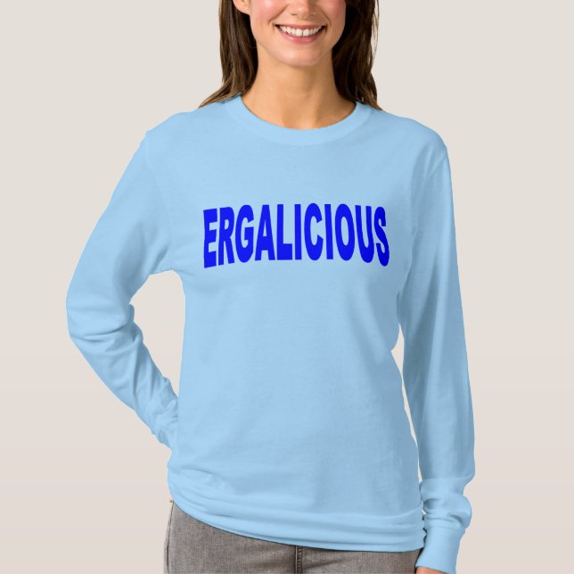 Camiseta Ergalicious (Anverso)