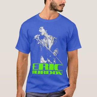 Camiseta Eric Burdon The Animals Retro FanArt de los 70
