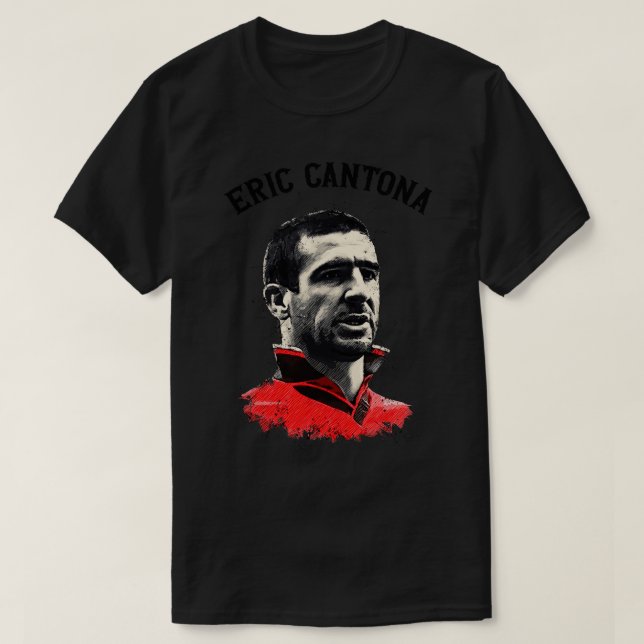 Camiseta Eric Cantona (Diseño del anverso)