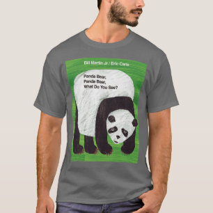 Camiseta Eric Carle Panda Bear ¿Qué ves amigo vinta