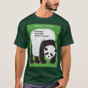 Camiseta Eric Carle Panda Bear ¿Qué ves familia