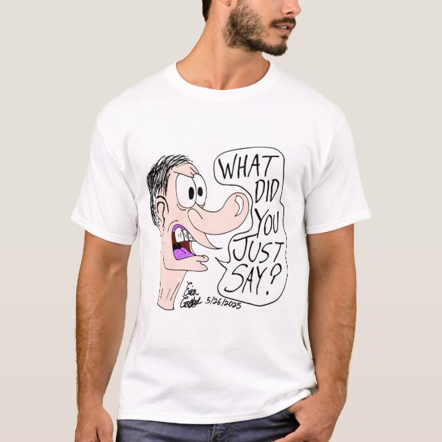 Camiseta Erica Crooks Comics - ¿Qué acabas de decir? (Anverso)