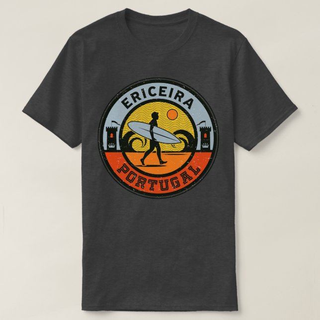 Camiseta Ericeira Portugal (Diseño del anverso)