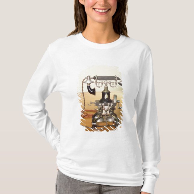 Camiseta Ericsson llama por teléfono, 1890 (Anverso)