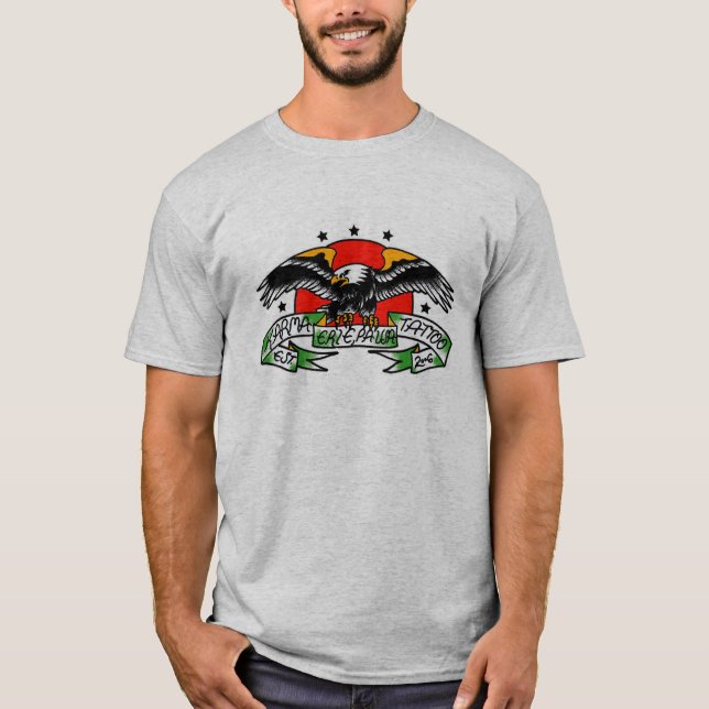 camiseta Erie, PA del tatuaje de las karmas (Anverso)