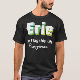 Camiseta Erie Pennsylvania Yellow Textos