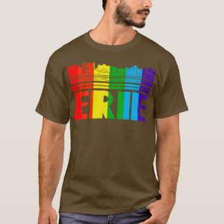 Camiseta Erie Pride Erie LGBT Gift LGBTQ Supporter Tee Pri