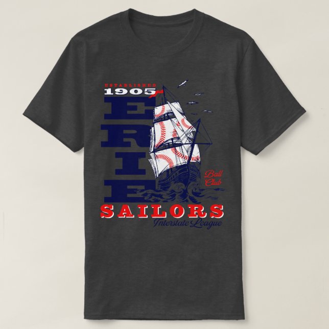 Camiseta Erie Sailors (Diseño del anverso)