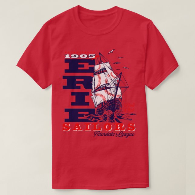 Camiseta Erie Sailors (Diseño del anverso)