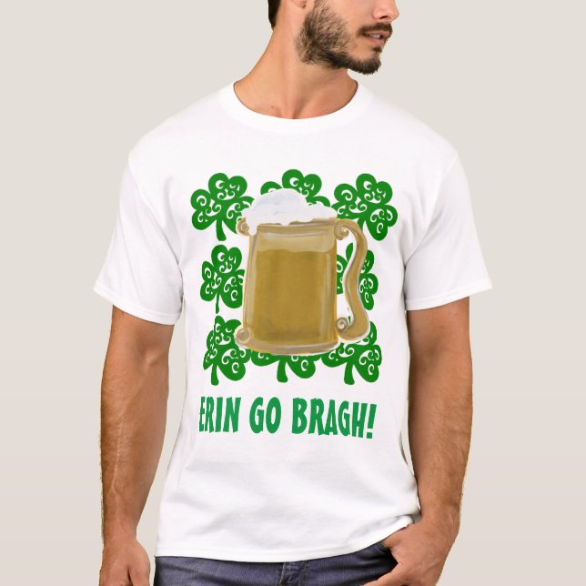CAMISETA ¡ERIN GO BRAGH! CERVEZA (Anverso)