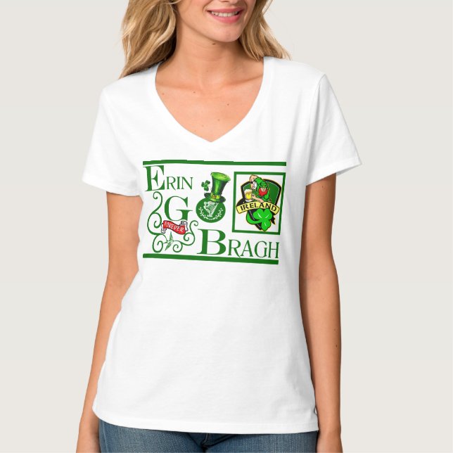 Camiseta ¡Erin va Bragh! (Anverso)