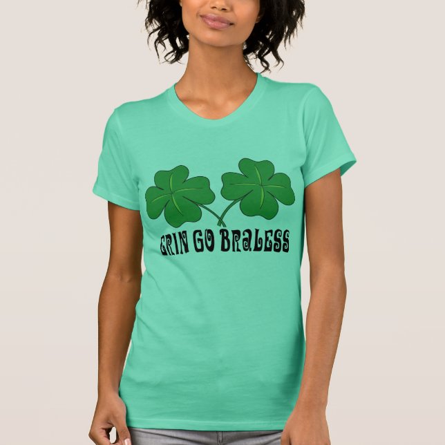 Camiseta Erin va Braless (Anverso)