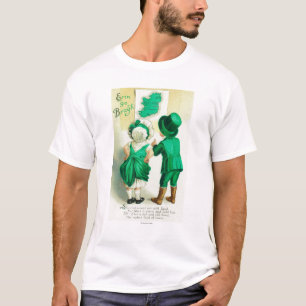 Camiseta Erin va los pares de Bragh que miran el mapa de