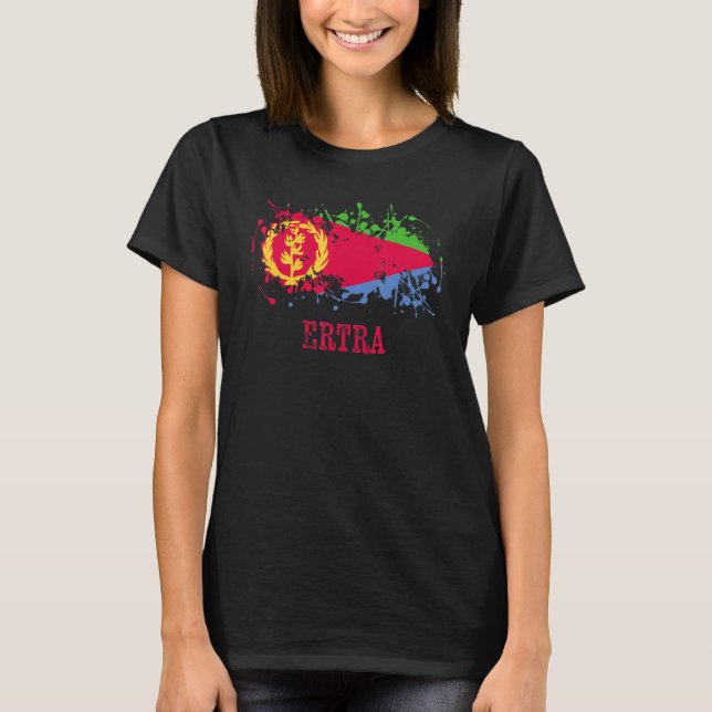 Camiseta Eritrian enthusiasts for Ertra and Eritrea (Anverso)