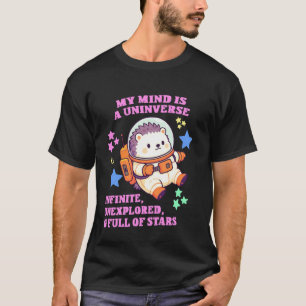 Camiseta Erizo astronauta orgulloso del autismo - Erizo Chi