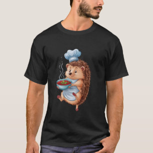 Camiseta Erizo comiendo borscht