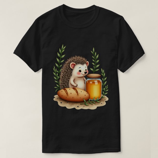 Camiseta Erizo de hierbas (Diseño del anverso)