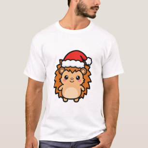 Camiseta Erizo de Navidad de Santa