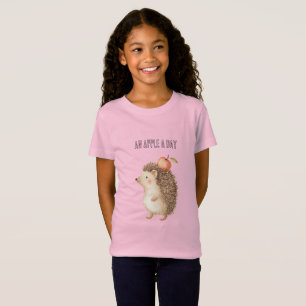 Camiseta Erizo De Una Manzana Al Día