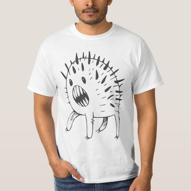 Camiseta erizo del mutante (Anverso)