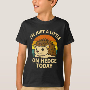 Camiseta Erizo divertido animal juego de palabras Estoy sol