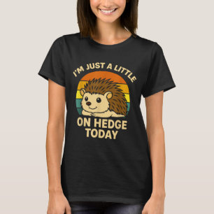 Camiseta Erizo divertido animal juego de palabras Estoy sol