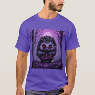 Camiseta Erizo Misterioso en Bosque Espeluznante