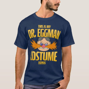 Camiseta Erizo Sónico Halloweenhis Es Mi Traje De Dr Eggman