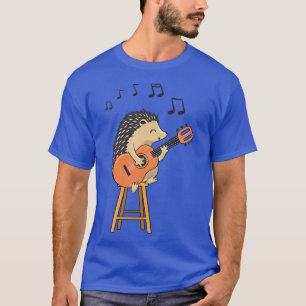 Camiseta Erizo tocando guitarra guitarrista música músico10