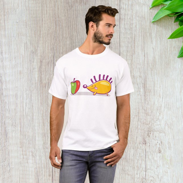 Camiseta Erizo Y Una Manzana (Subido por el creador)