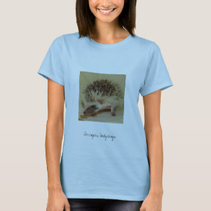Camiseta Erizos de la tortuga acuática de la fractura de