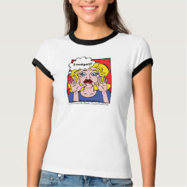 Camiseta Ermahgerd! Pop Art / Comic Book Style Blonde Girl