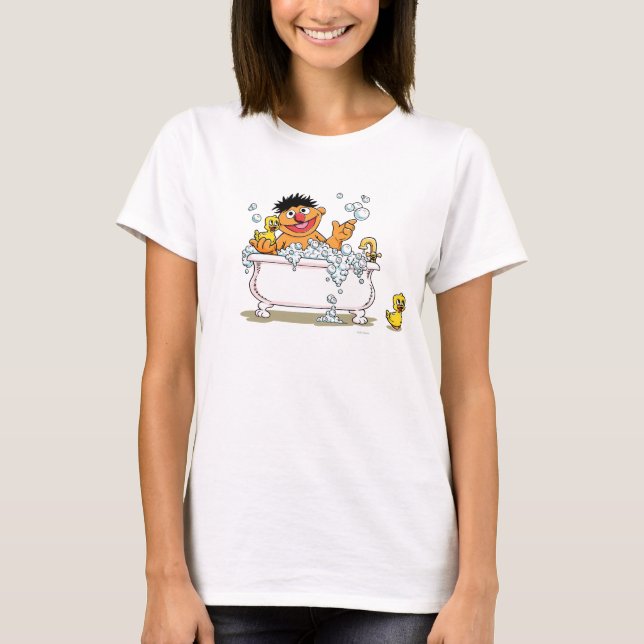 Camiseta Ernie Antiguo en Bañera (Anverso)