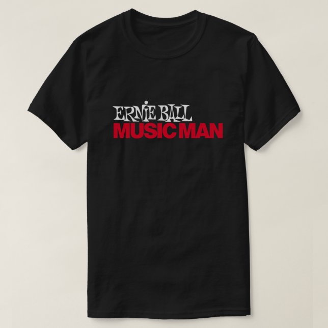 Camiseta Ernie ball musicman merchant (Diseño del anverso)