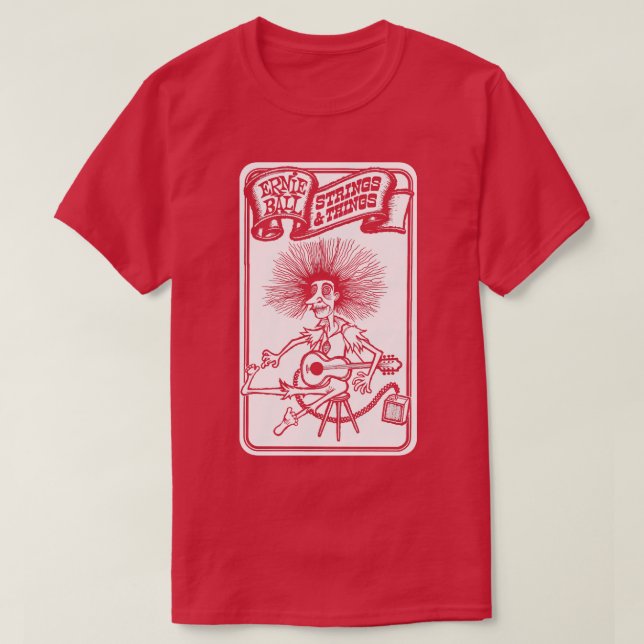 Camiseta Ernie Ball Strings (Diseño del anverso)