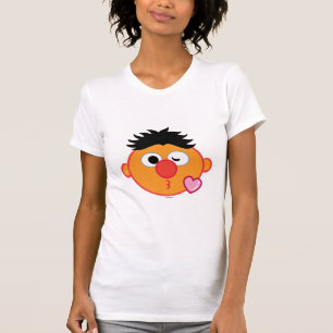 Camiseta Ernie haciendo un beso con la cara