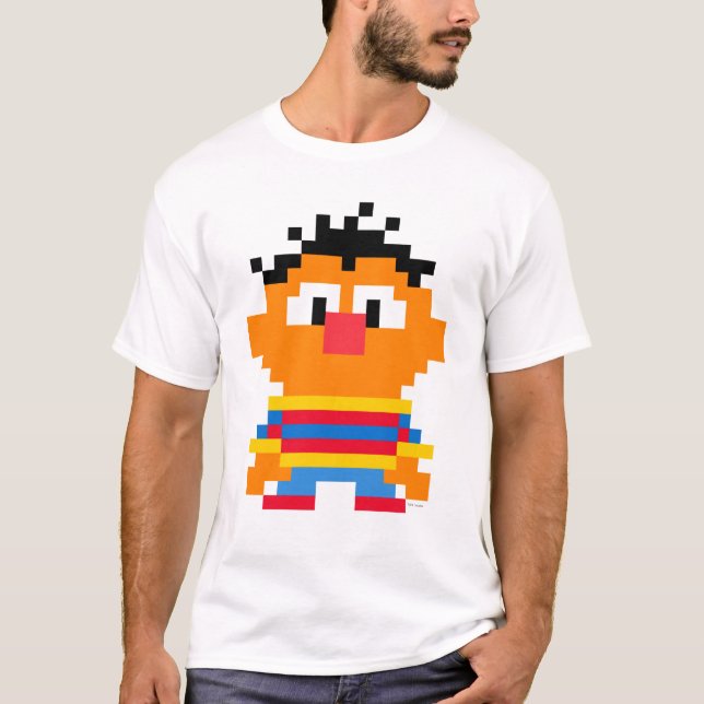 Camiseta Ernie Pixel Art (Anverso)