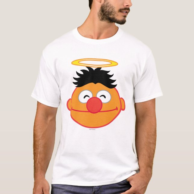 Camiseta Ernie Smiling Face con Halo (Anverso)