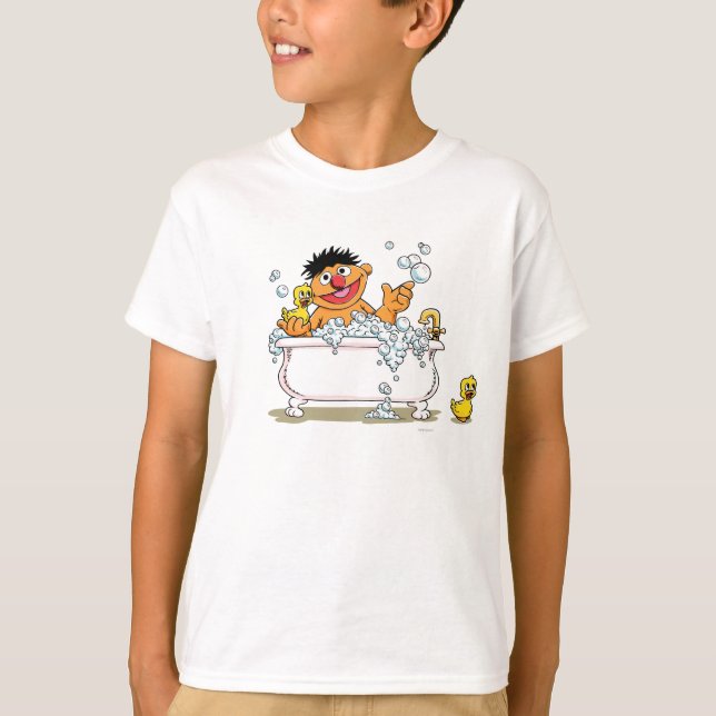Camiseta Ernie vintage en Bathtub (Anverso)