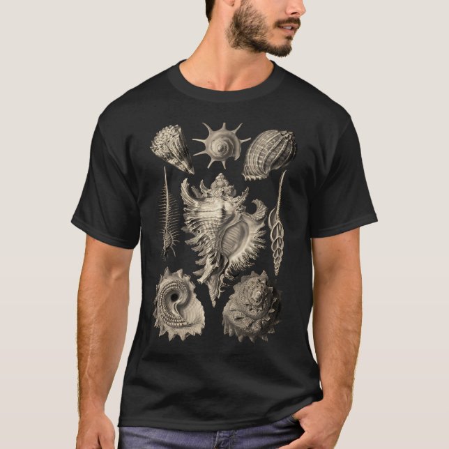Camiseta Ernst Haeckel Prosobranchia (Anverso)