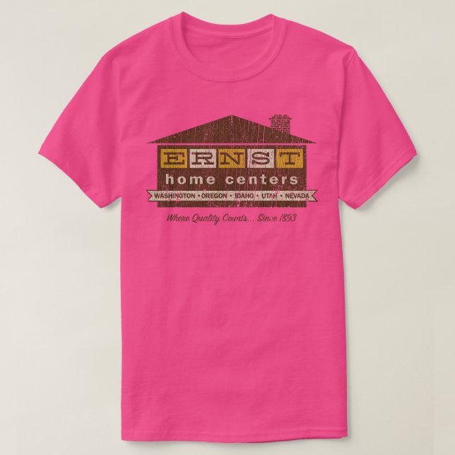 Camiseta Ernst Home Centers (Diseño del anverso)