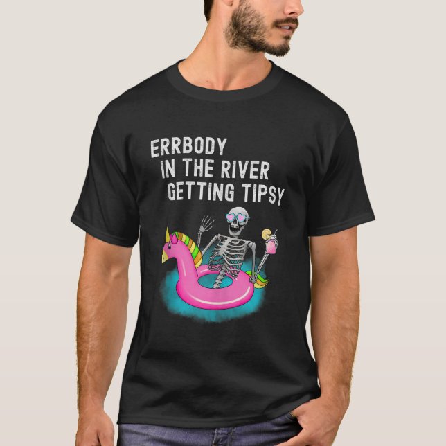 Camiseta Errbody en el río que se está convirtiendo en un e (Anverso)