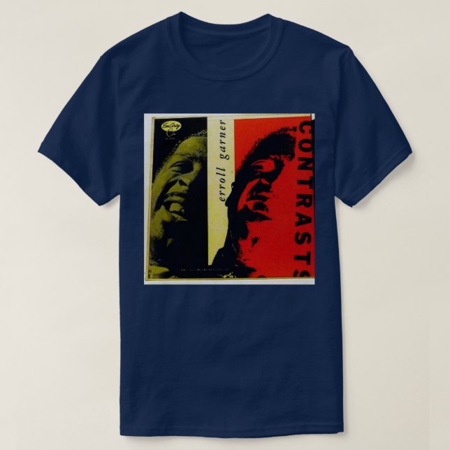Camiseta Erroll Garner contrastó (Diseño del anverso)