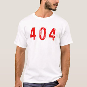 Camiseta Error 404