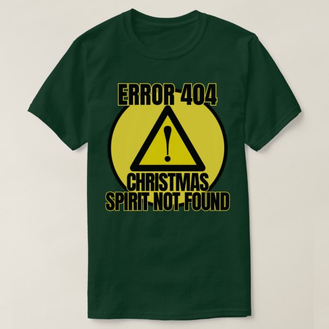 Camiseta Error 404 Exmas (Diseño del anverso)