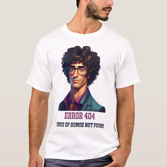 Camiseta Error 404 T-Shirt (Anverso)