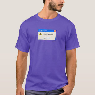 Camiseta Error 404 - Vida social no encontrada