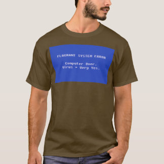 Camiseta Error del sistema